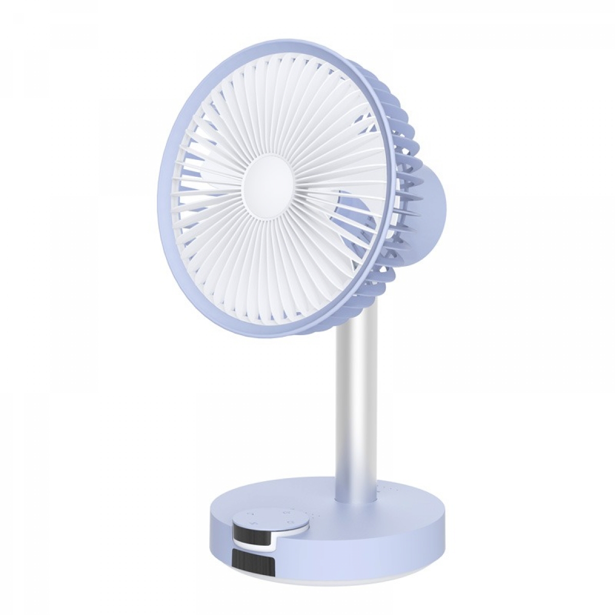 Bluefeel Barset 4D 輕巧無線立風扇 (銀藍色) - 5000mAh大電容，多重安全保護